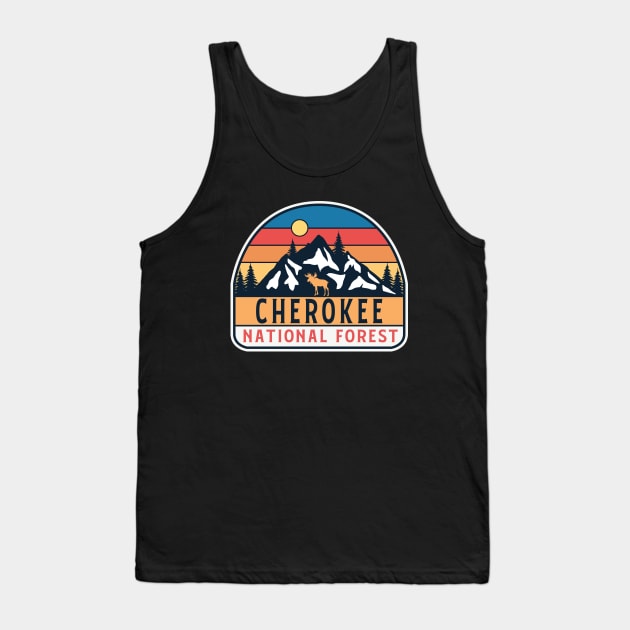 Cherokee National Forest Tank Top by Tonibhardwaj